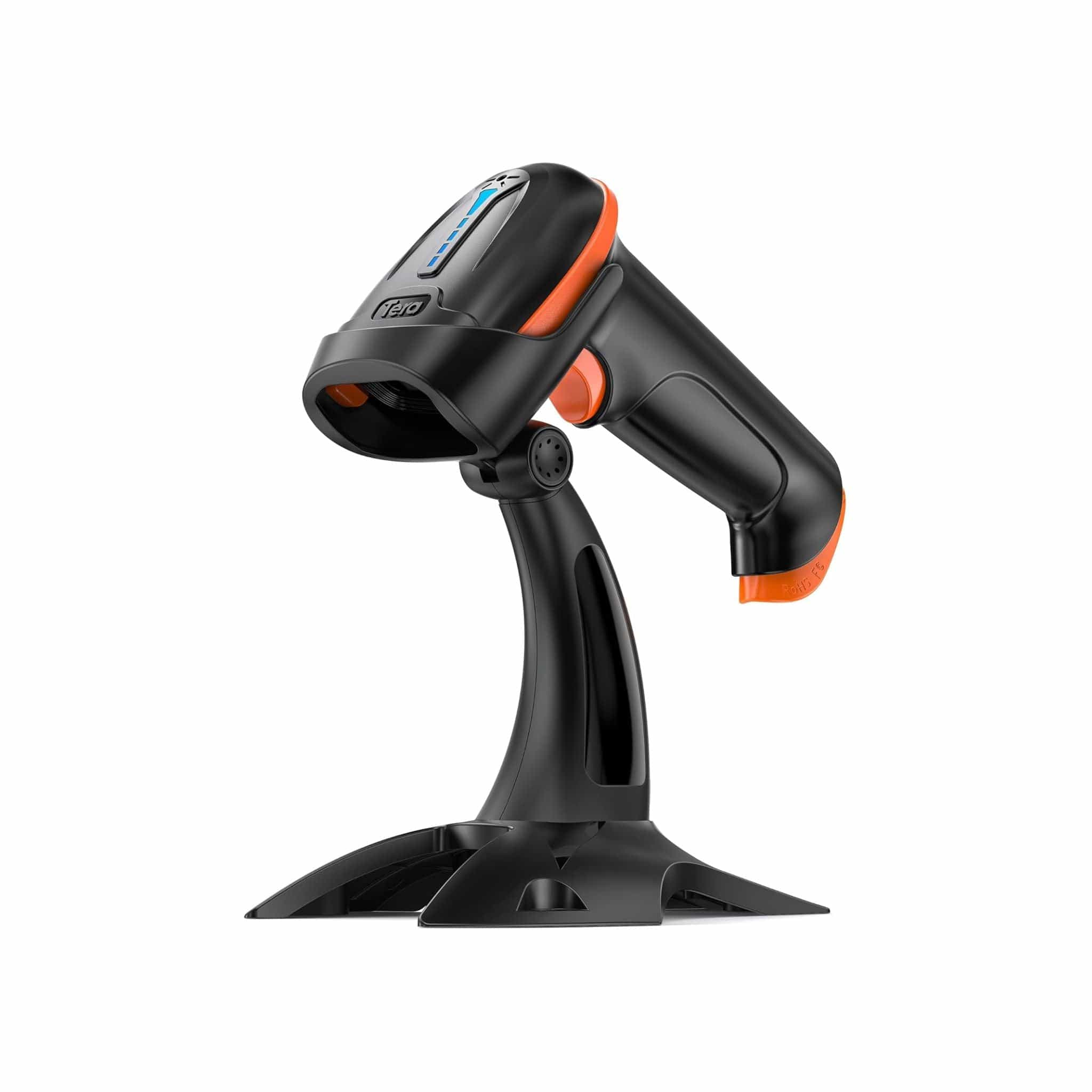 Tera Printers and Scanners Tera  D5100-Z 1D 2D QR 2.4GHz wireless & USB 2.0 Wired Barcode Scanner with Stand Main image