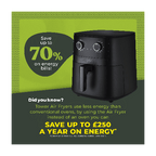 Tower Kitchen TOWER Vortx 4.2L  Manual Single Basket Air Fryer - Black
