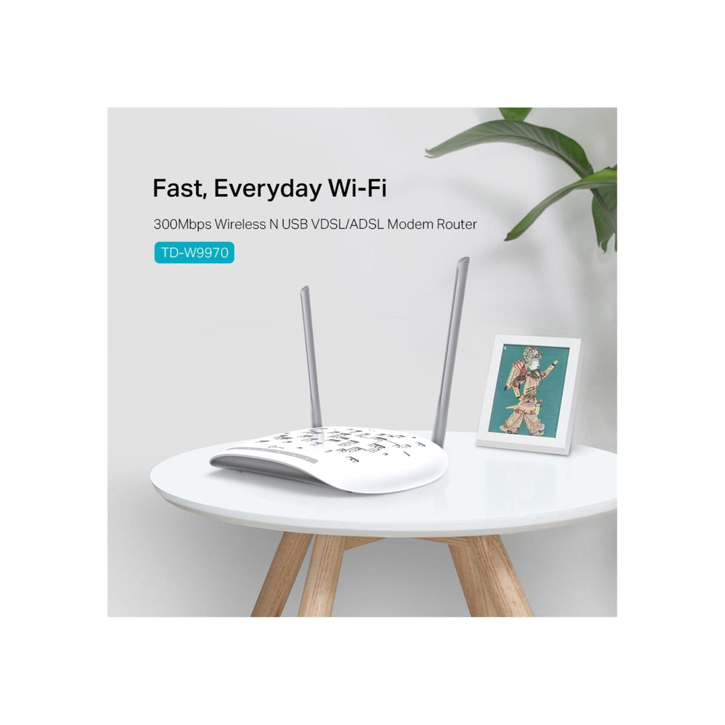 TP-Link Routers TP-Link 300 Mbps Wireless N USB VDSL/ADSL Modem Router