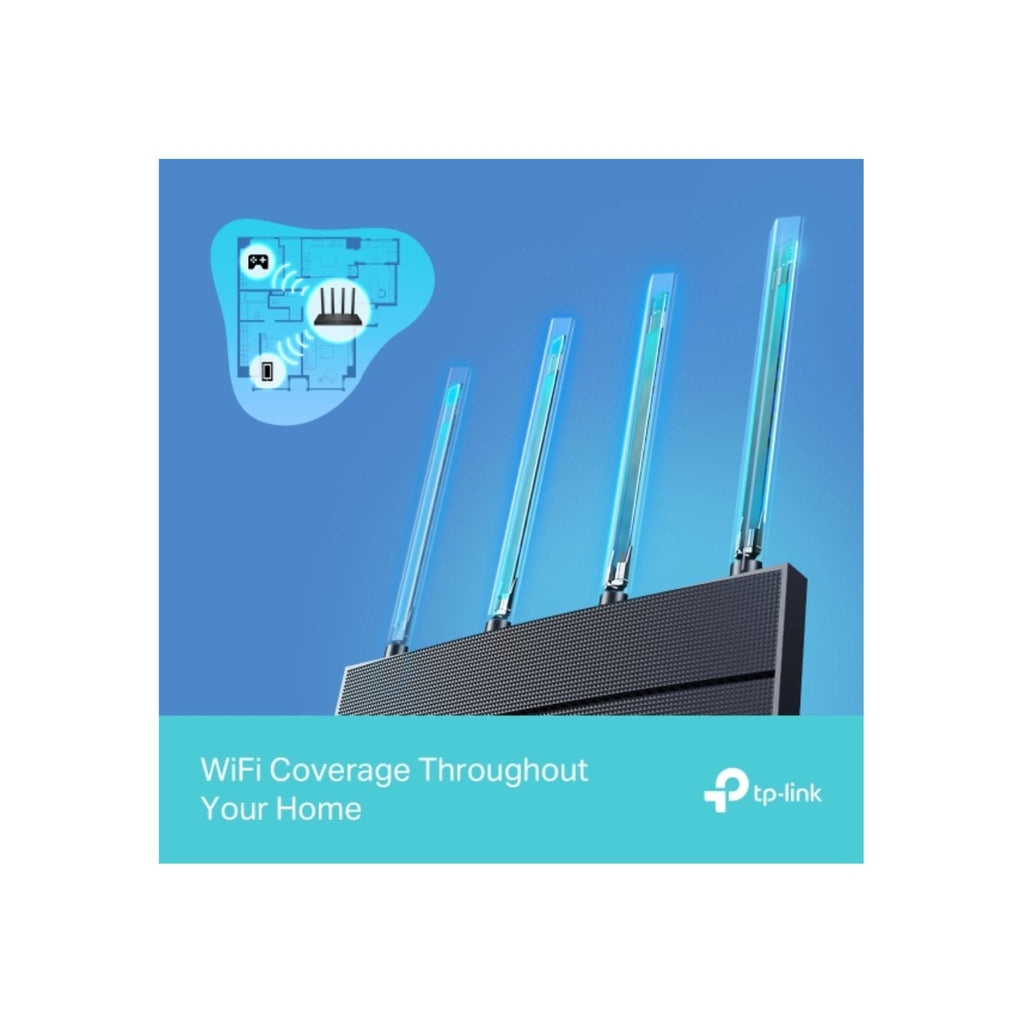 TP-Link Routers TP-Link Next-Gen Wi-Fi 6 AX1500 Mbps Gigabit Dual Band 4K Wireless Router,