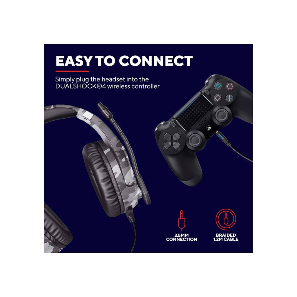 Trust Headphones Trust GXT 488 FORZE Gaming headset for PS4™ and PS5™  - Grey