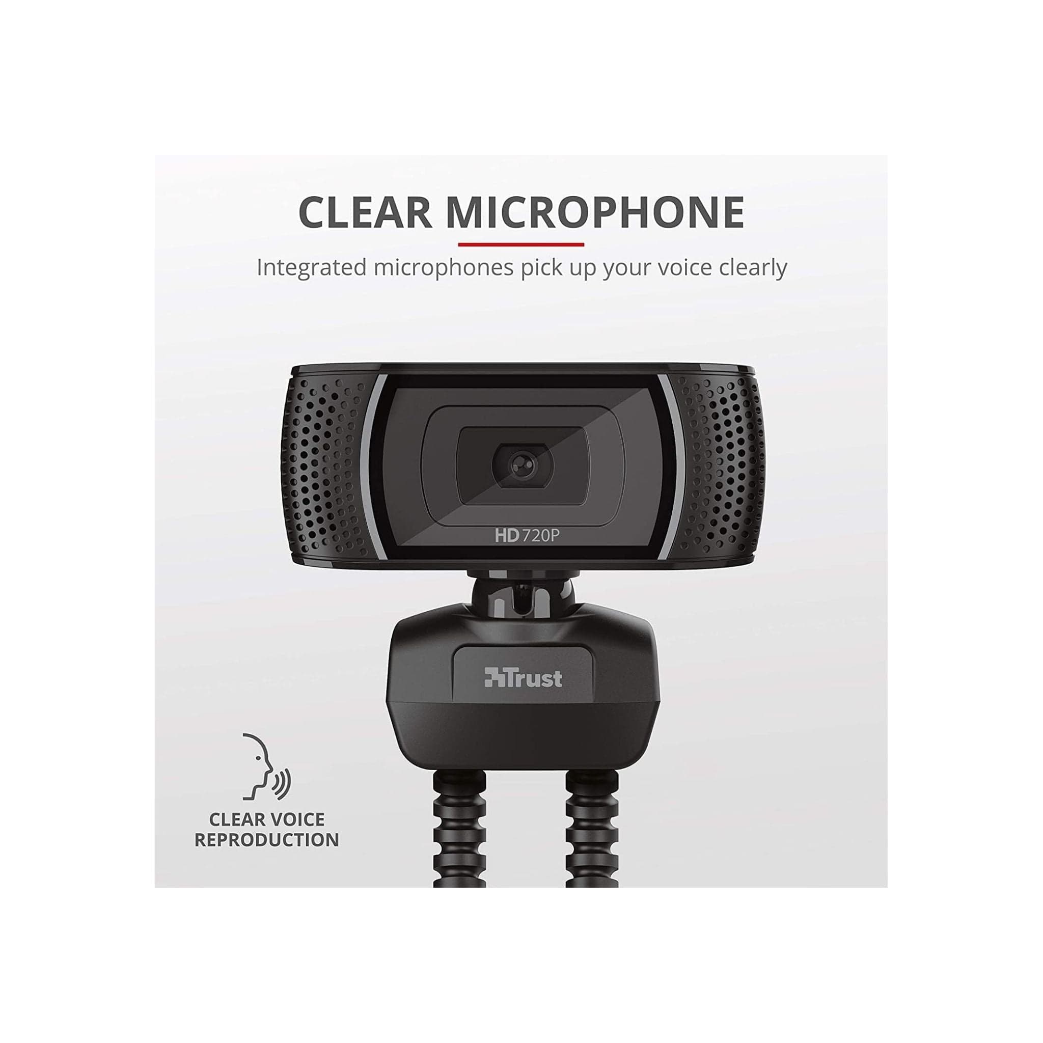 Trust Webcam Trust Trino HD Webcam with Microphone