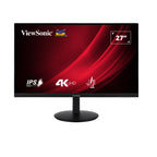 Viewsonic Monitors Viewsonic 27” 4K UHD Ergonomic Monitor with HDR 10 and Dual HDMI and DisplayPort
