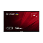 Viewsonic Monitors Viewsonic VA1650 16” USB-C Lightweight Portable Monitor
