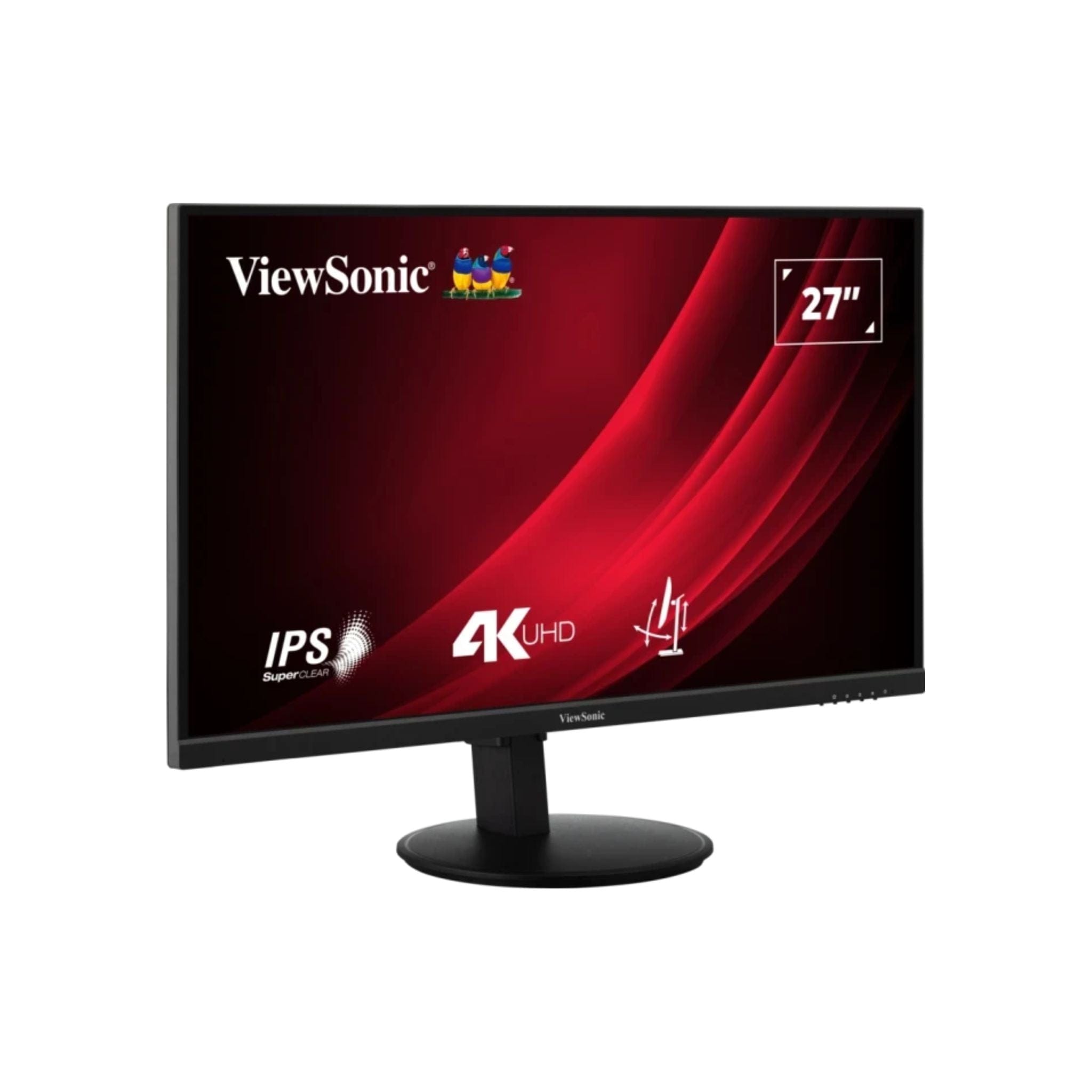 Viewsonic Monitors Viewsonic VG2708-4K 27” 4K UHD Ergonomic Monitor with HDR 10 and Dual HDMI and DisplayPort
