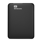 Western Digital WD 1TB Elements Portable External Hard Drive - USB 3.0 - Black