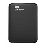 Western Digital WD 1TB Elements Portable External Hard Drive - USB 3.0 - Black