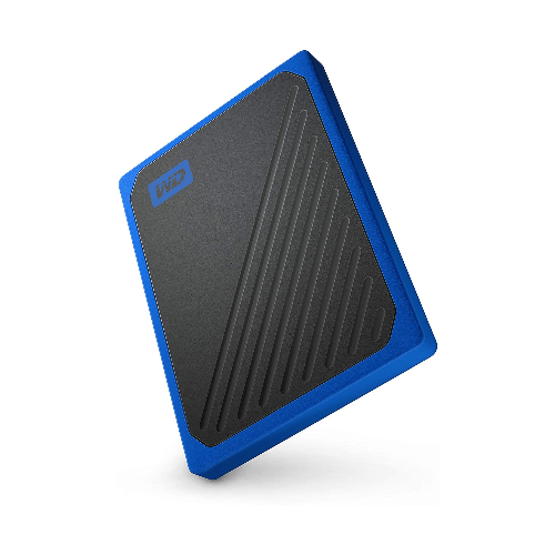 WD 2TB My Passport Go SSD Cobalt Portable External Storage, USB