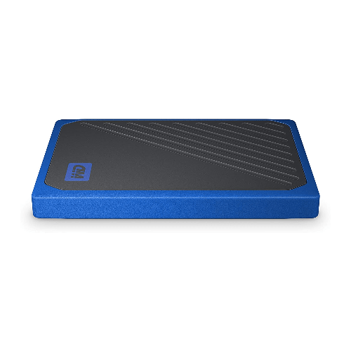 Western Digital (WD) My Passport SSD - 500 Go (Bleu nuit) - Disque