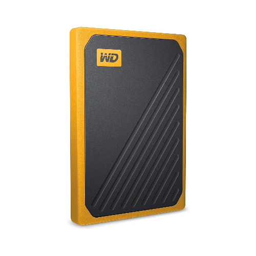 Western Digital WD 500GB My Passport Go SSD Portable External Storage, USB 3.0