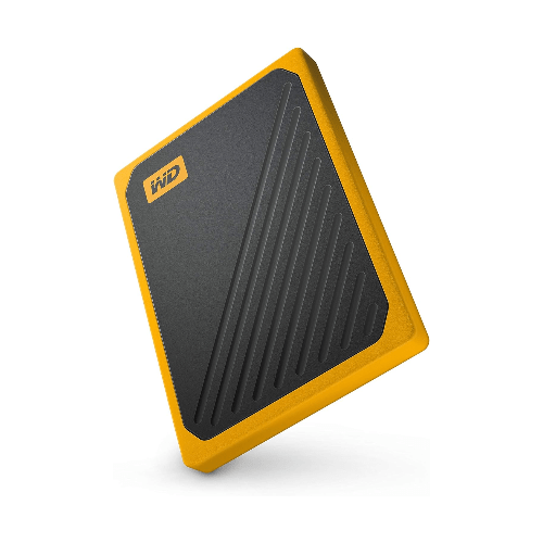 Western Digital WD 500GB My Passport Go SSD Portable External Storage, USB 3.0